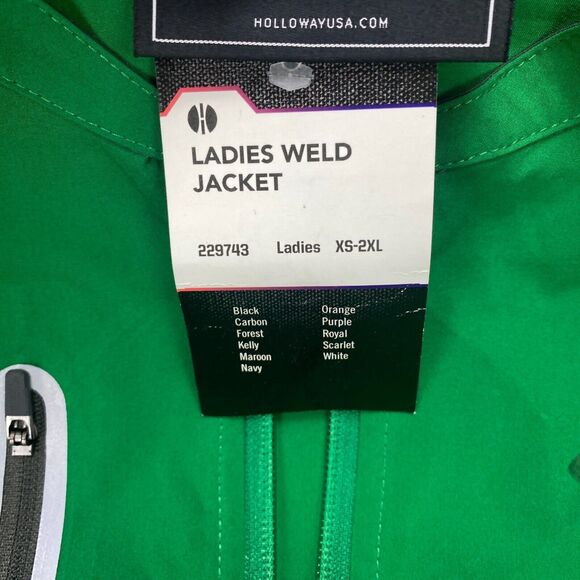 BHSU Yellowjacket Sportswear Jacket Women's Medium Green Weld Jacket - Picture 8 of 16